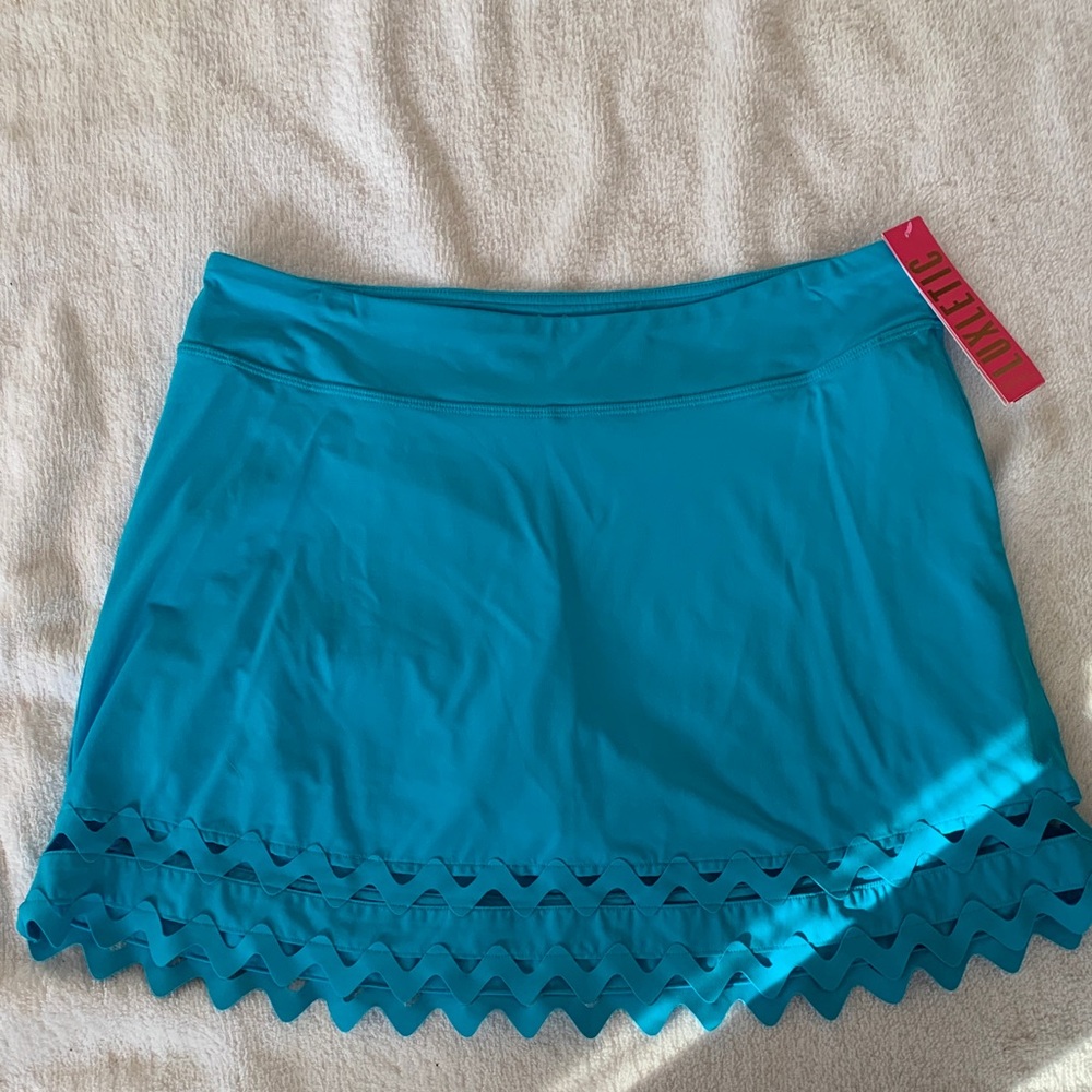 Lilly Pulitzer Turquoise Oasis Skort